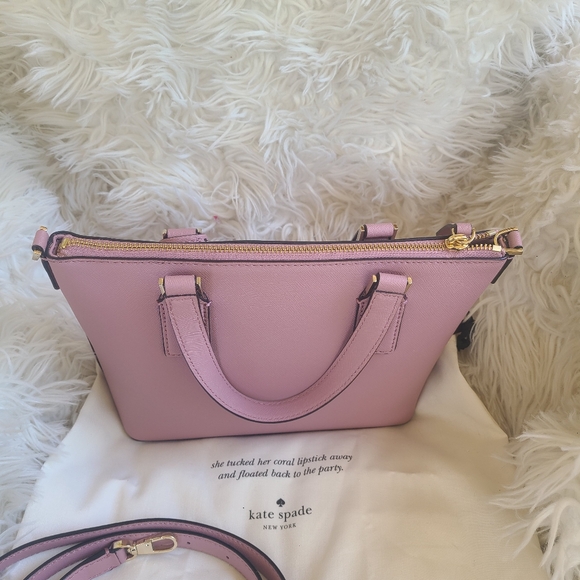 Kate Spade Cameron Street Small Lucie- Dusty Peony- Like New No Tags - Picture 6 of 12